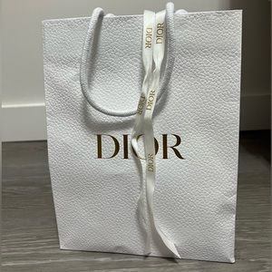 Empty Dior bag
